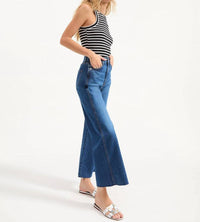 Veronica Beard - Taylor High Rise Wide Leg Jeans