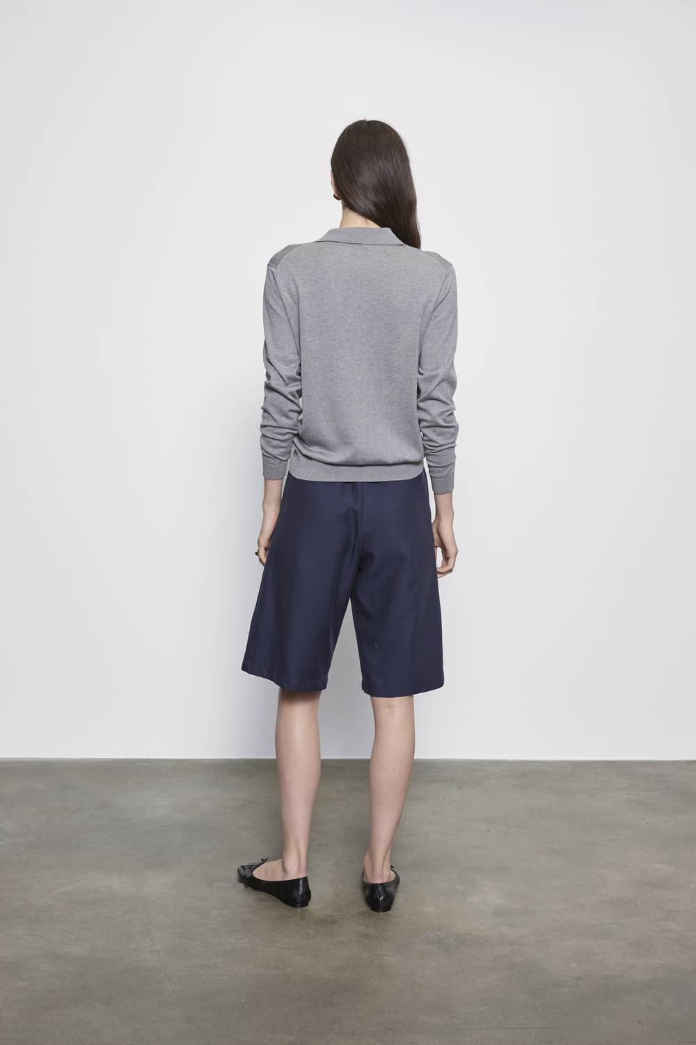 Enza Costa - SILK KNIT POLO