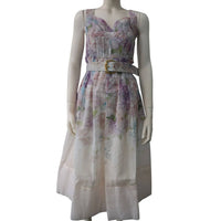 Elppis - Women's Floral Bustier Dress