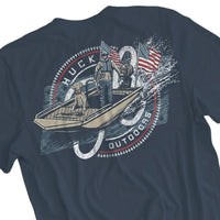 Huck Outdoors - Men's Full Throttle And Freedom Tee