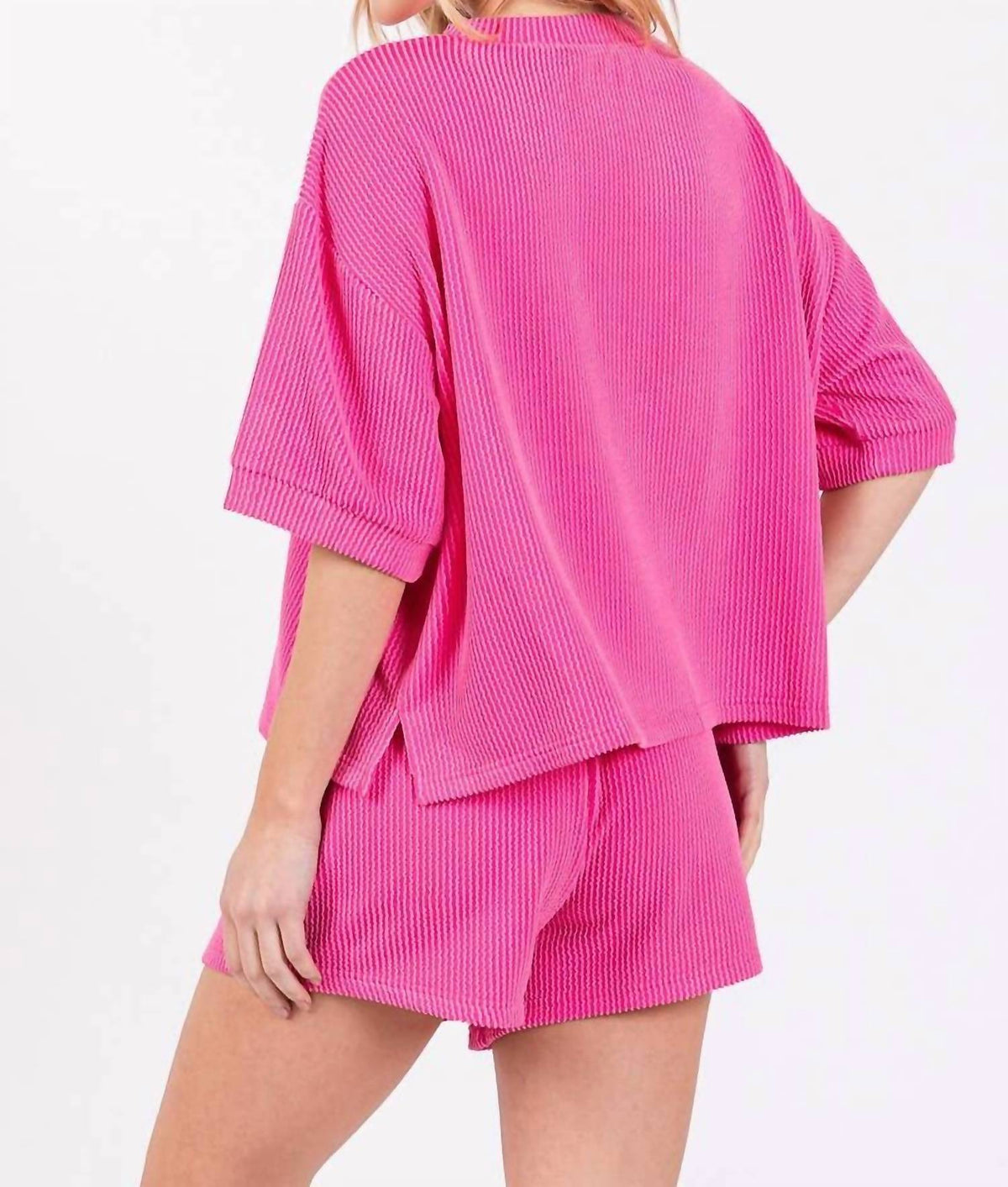 Sewn And Seen - Scarlett Ribbed Short Set