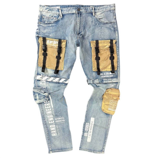 Smoke Rise - Denim Utility Jeans