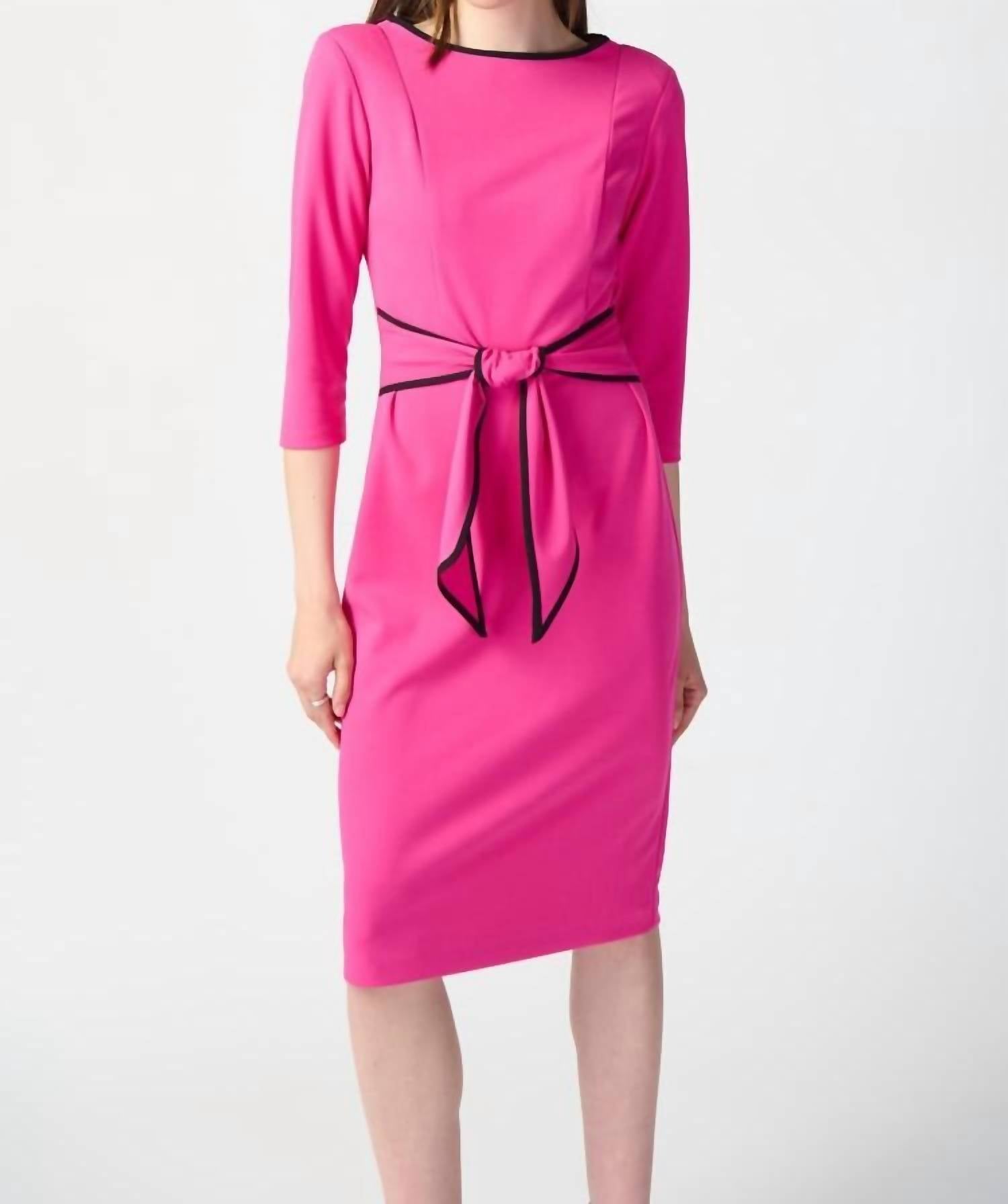 Joseph Ribkoff - Scuba Crepe Sheath Dress