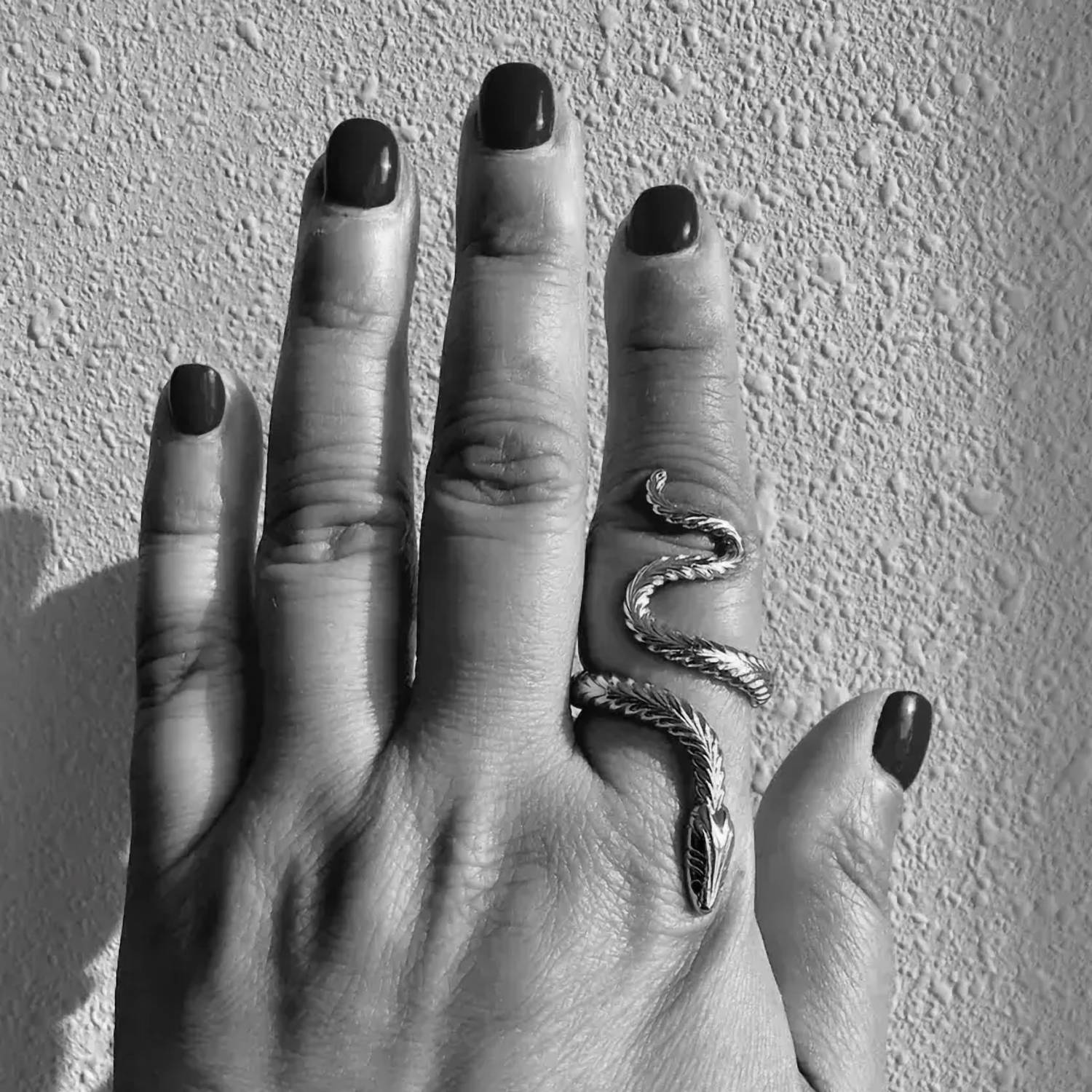 Jagged Halo Jewelry - Women's Reputation Snake Wrap Ring