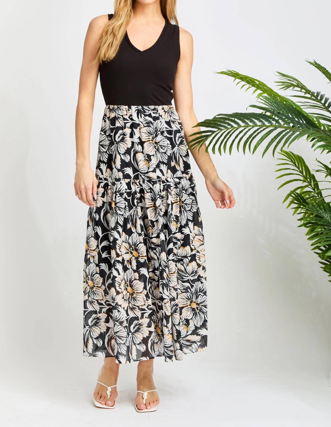 Drew - Vicky Twofer Midi Dress