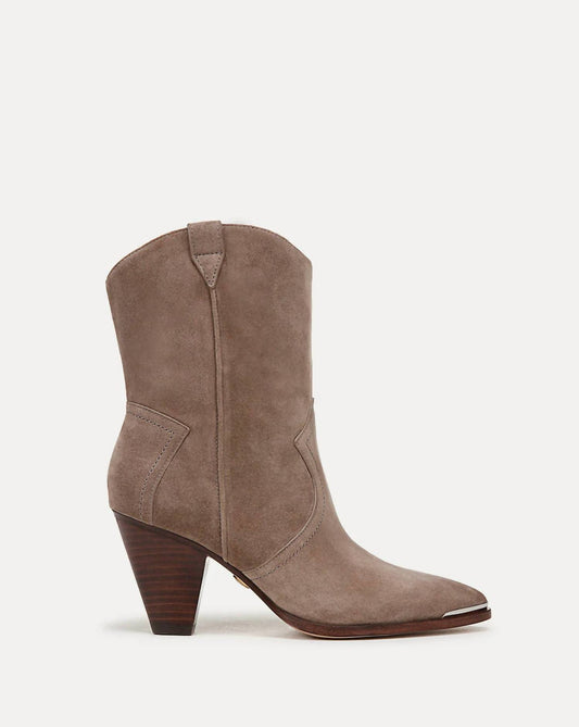 Veronica Beard - Women's Cody Suede Western Bootie