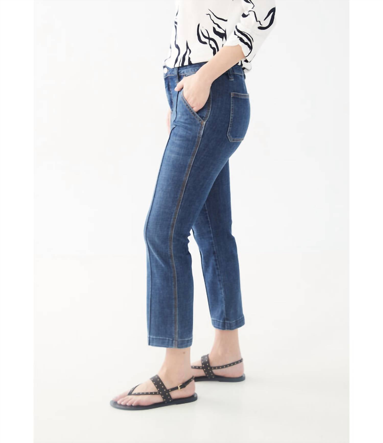 Fdj - Olivia Boot Crop Jeans