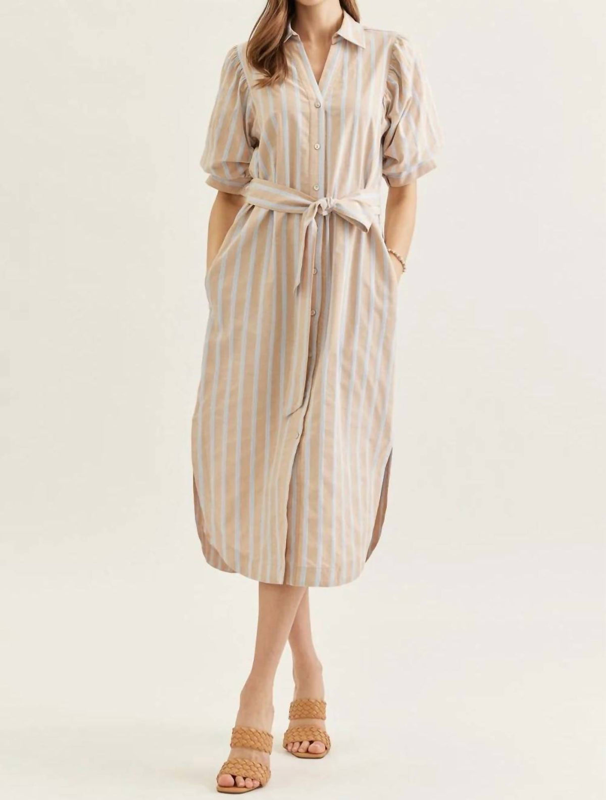Entro - Coastal Midi Dress