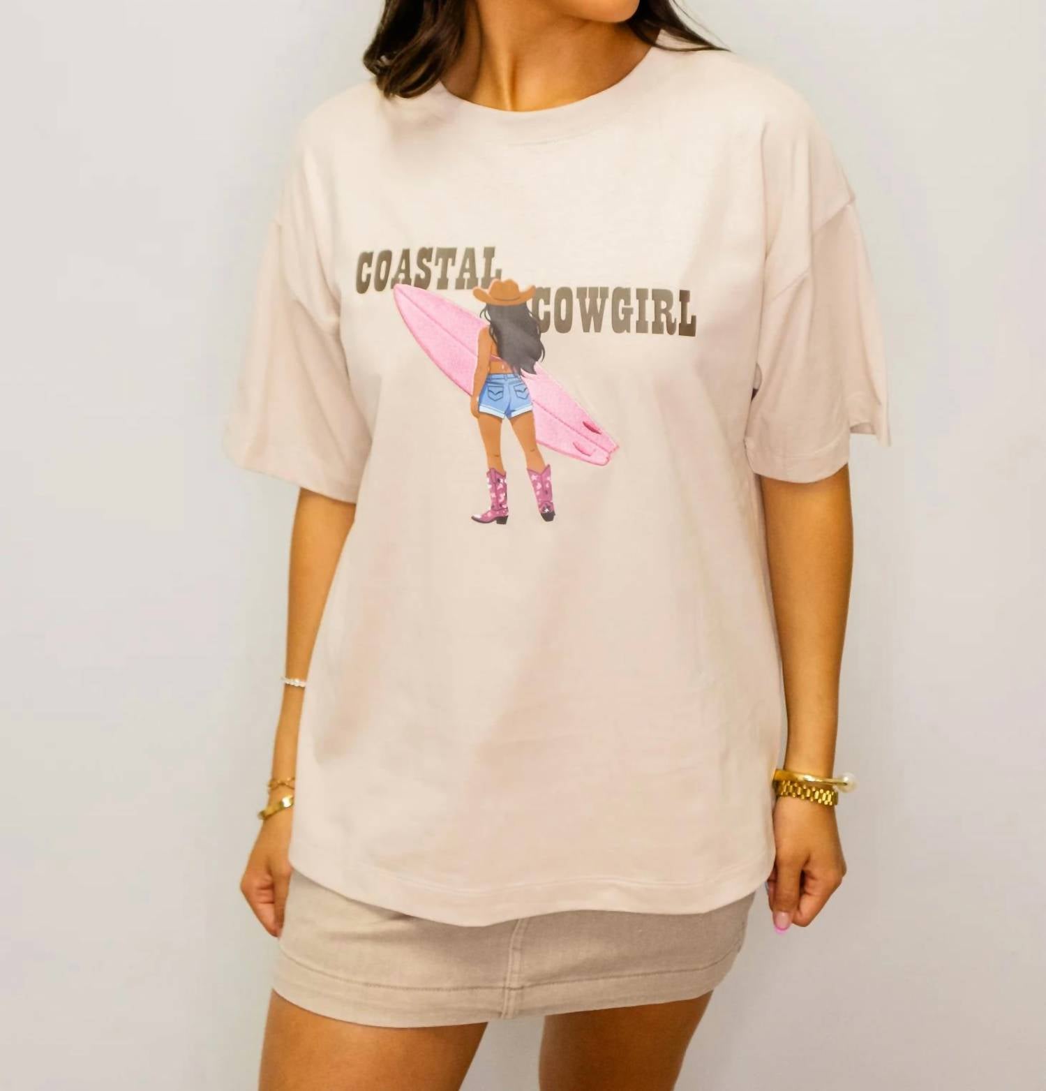 Doe And Rae - Coastal Cowgirl Graphic Tee
