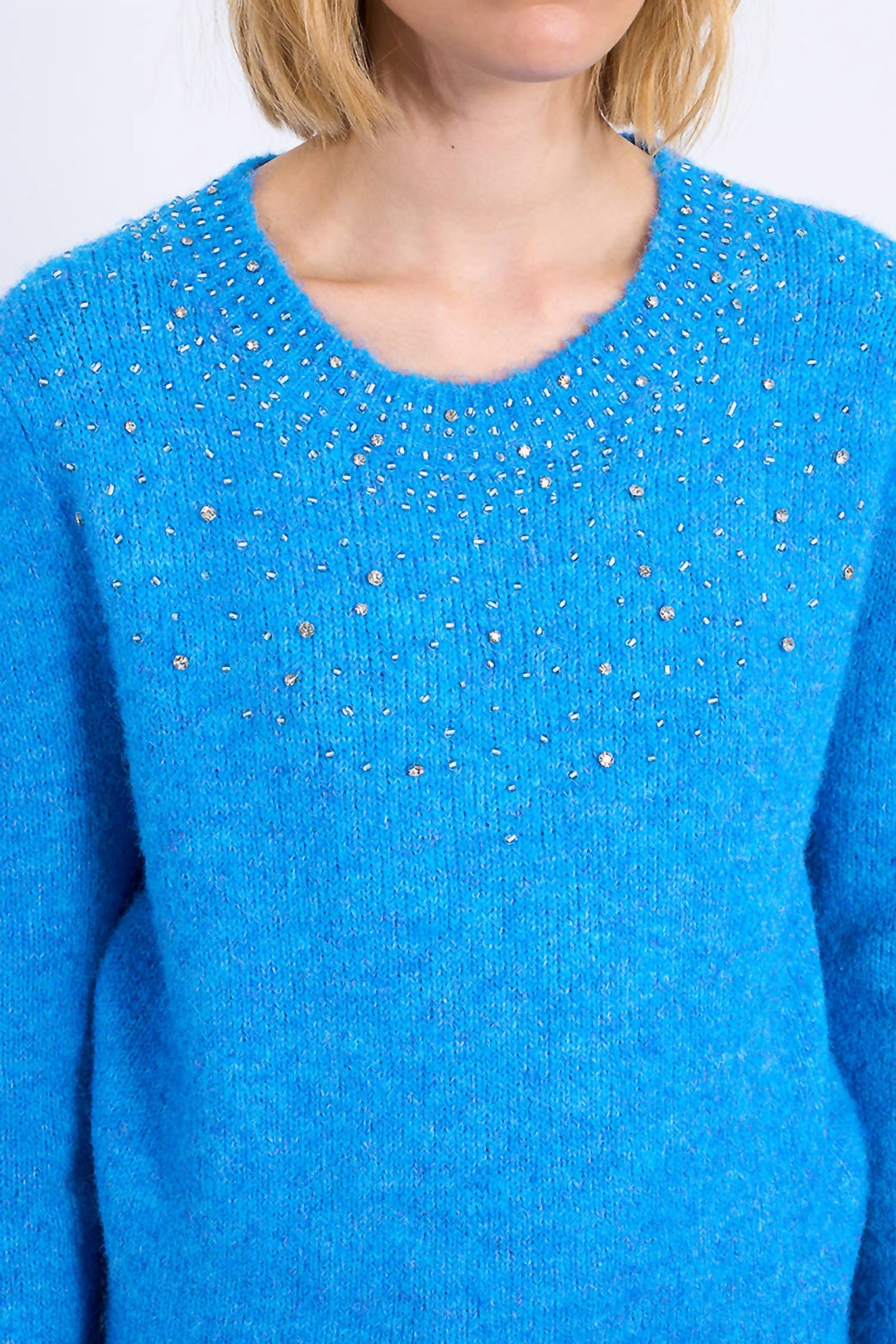 Lili Sidonio - Sequin Embellished Knit Sweater