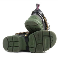 Gucci Women's Flashtrek Sega Removable Crystal Sneakers in sega green - women's sneaker - view 4