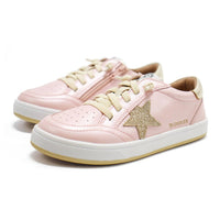 Oldsoles - Girl's Platinum Runner Low Top Sneaker