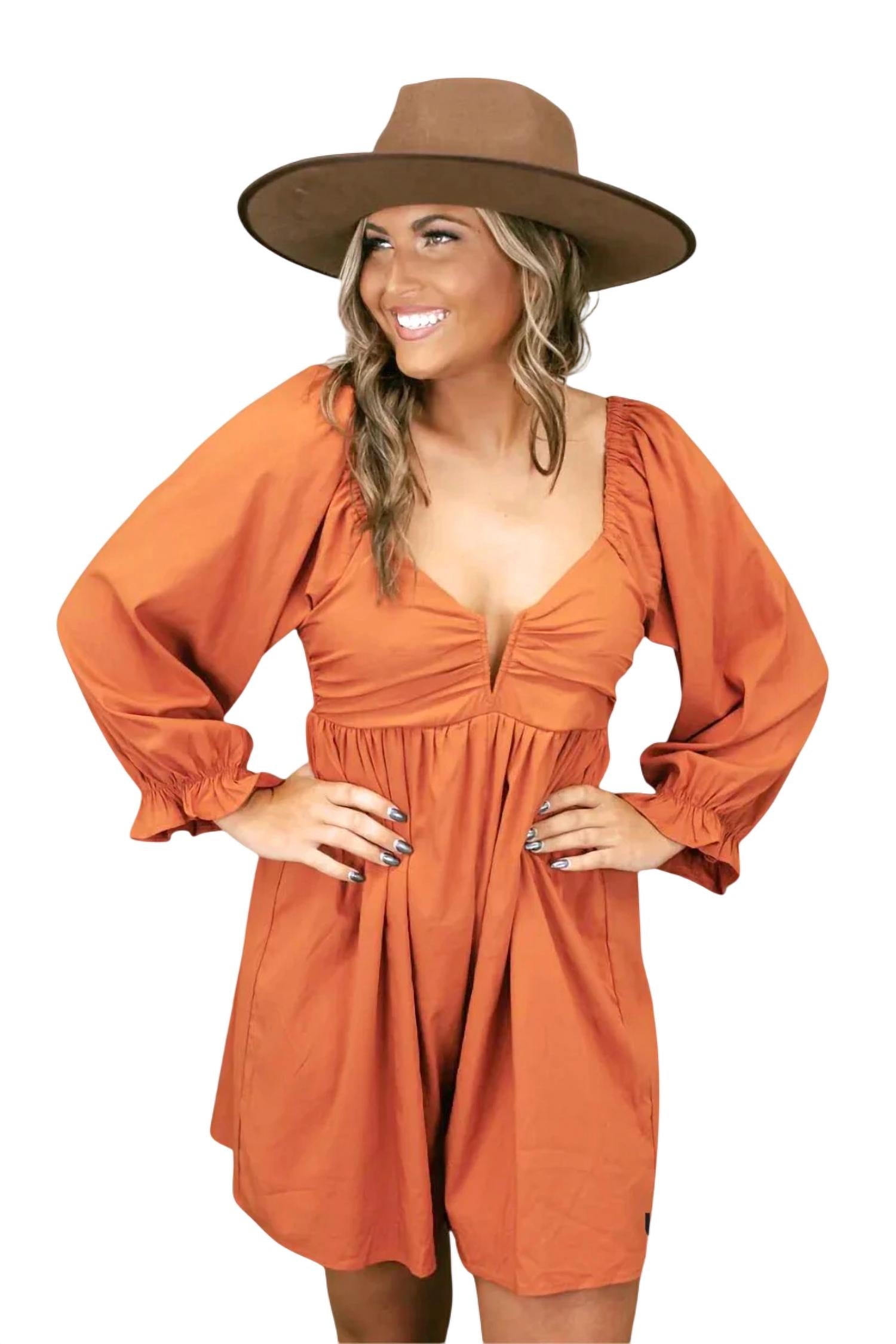 Entro - Melanie V-Wire Sweetheart Neckline Romper
