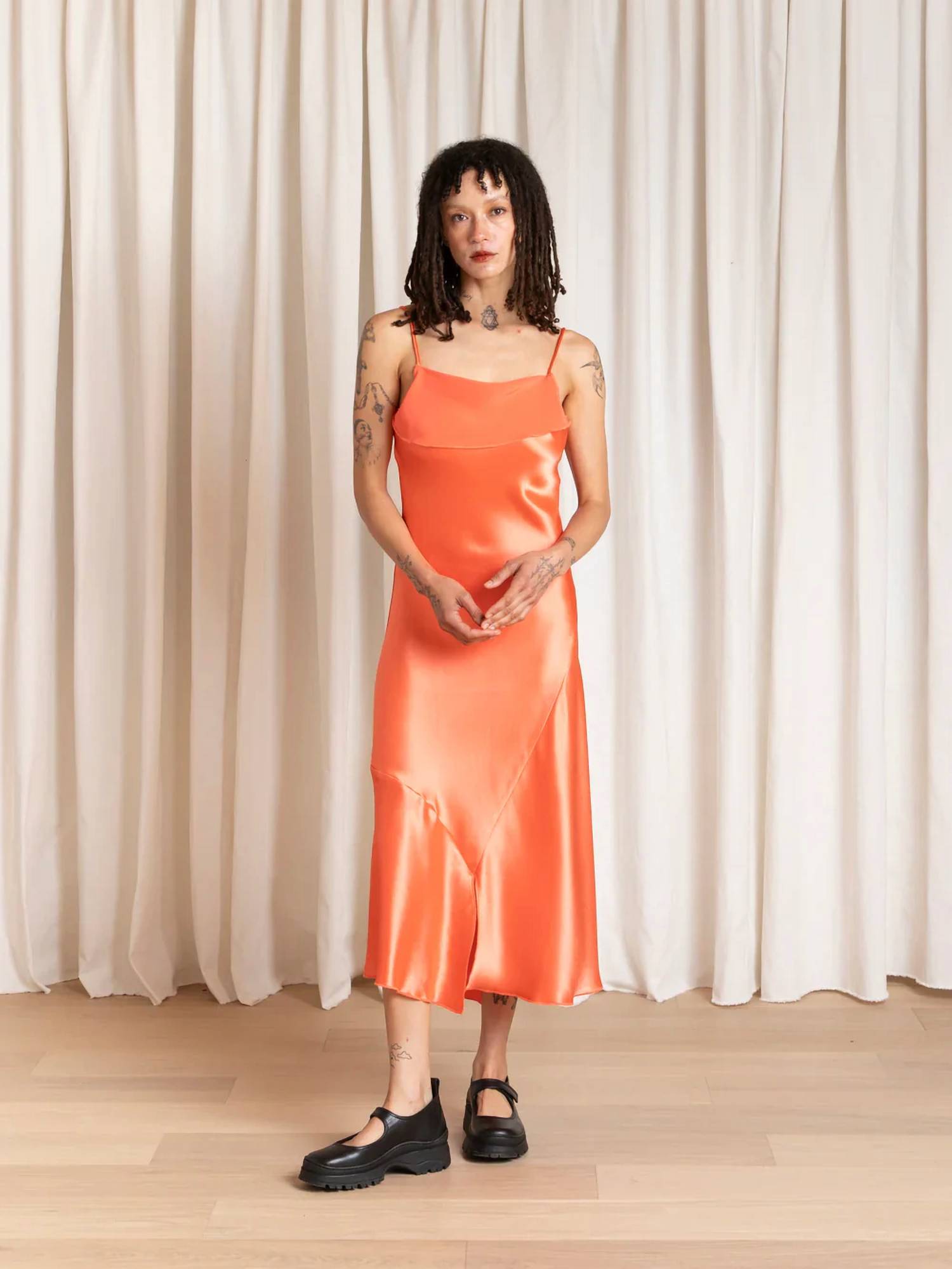 Ali Golden - Asymmetrical Tank Dress