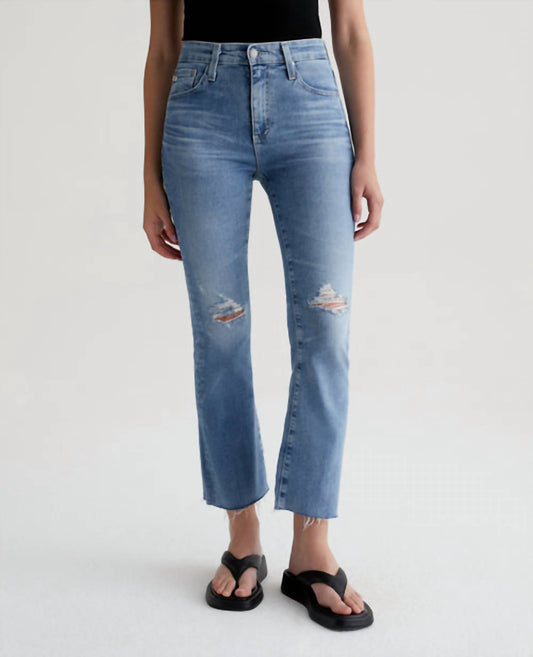 Ag Jeans - Farrah Mid-rise Bootcut Crop Jeans