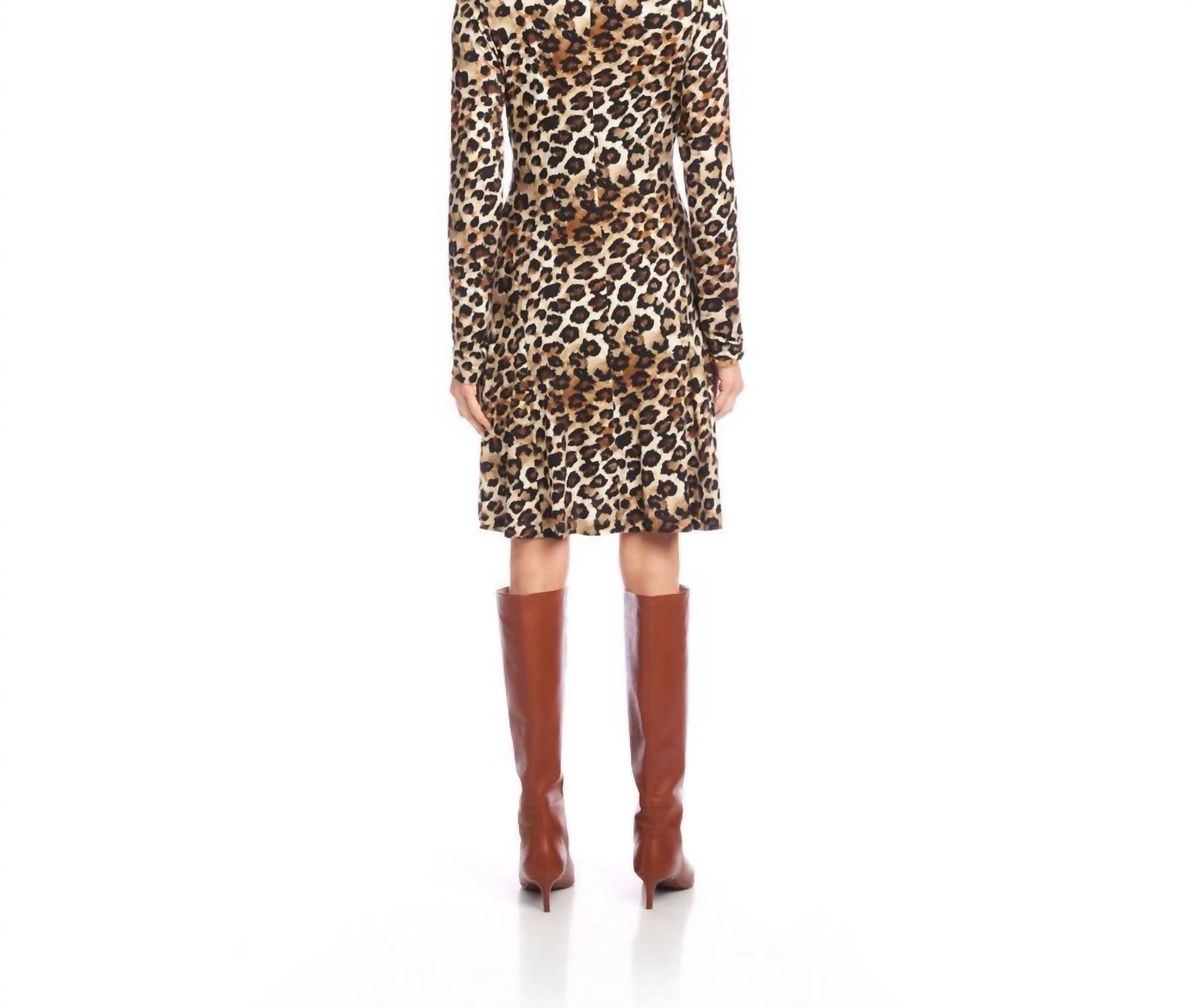 Karen Kane - Long sleeve fit and flair dress