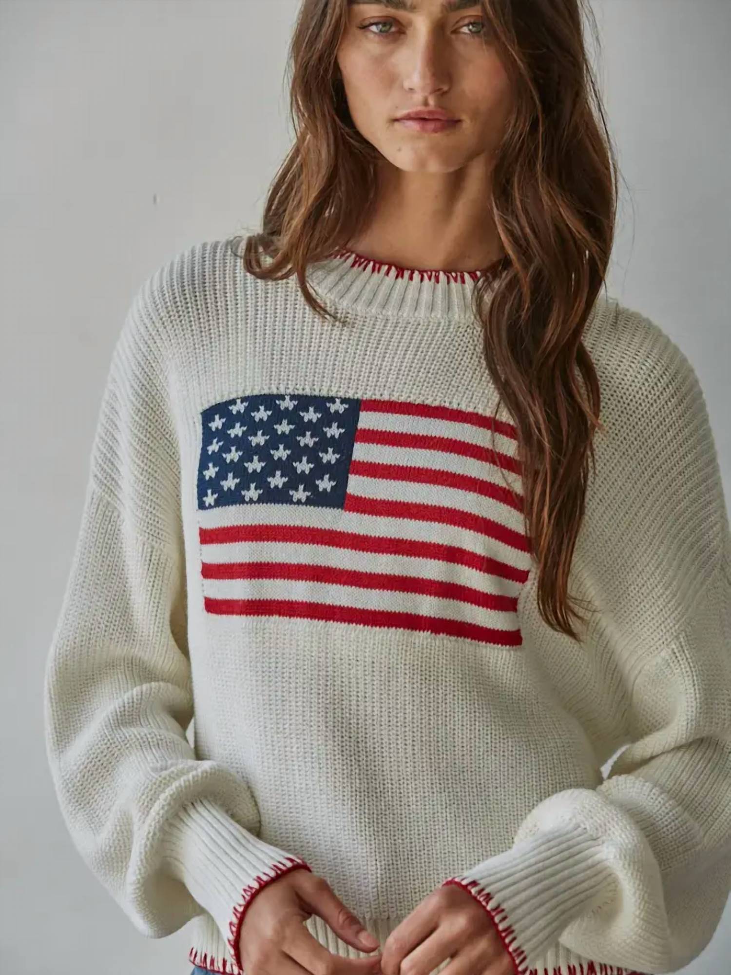 By Together - American Flag Sweater