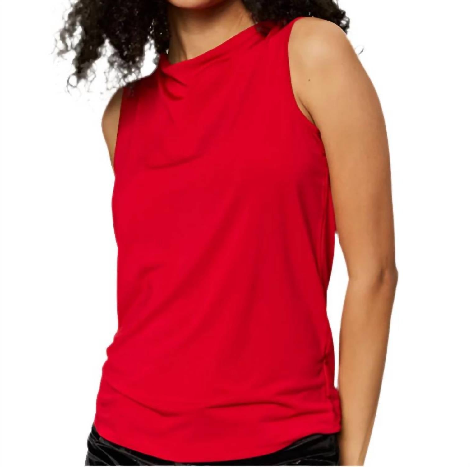 Sanctuary - Soft Cowl Shell Sleeveless Top