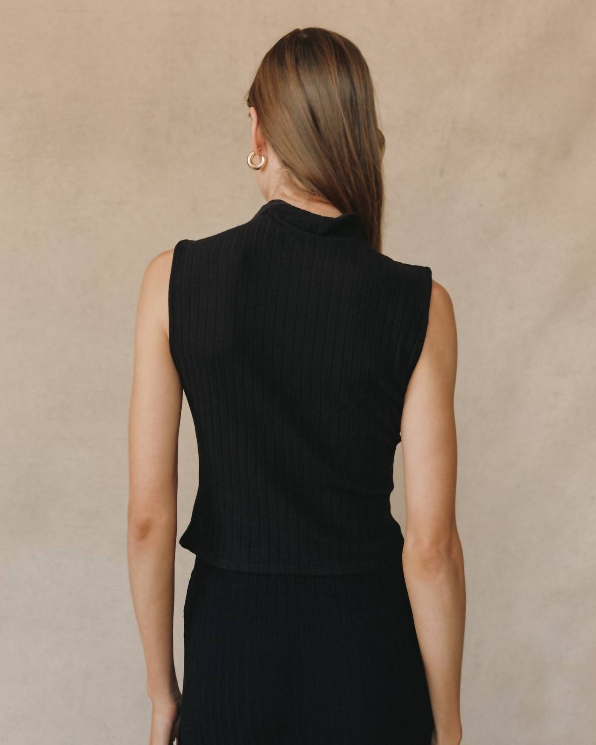 Bella Dahl - Sleeveless Mock Neck Top