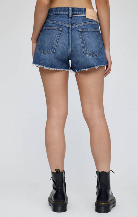 Moussy - Wilson High-rise Denim Short
