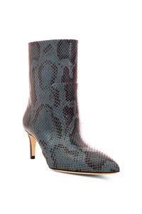 Paris Texas - Women's Python Seamed Ankle Bootie