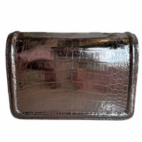 Maria Oliver - Women's Chloe Metallic Croc Crossbody Bag