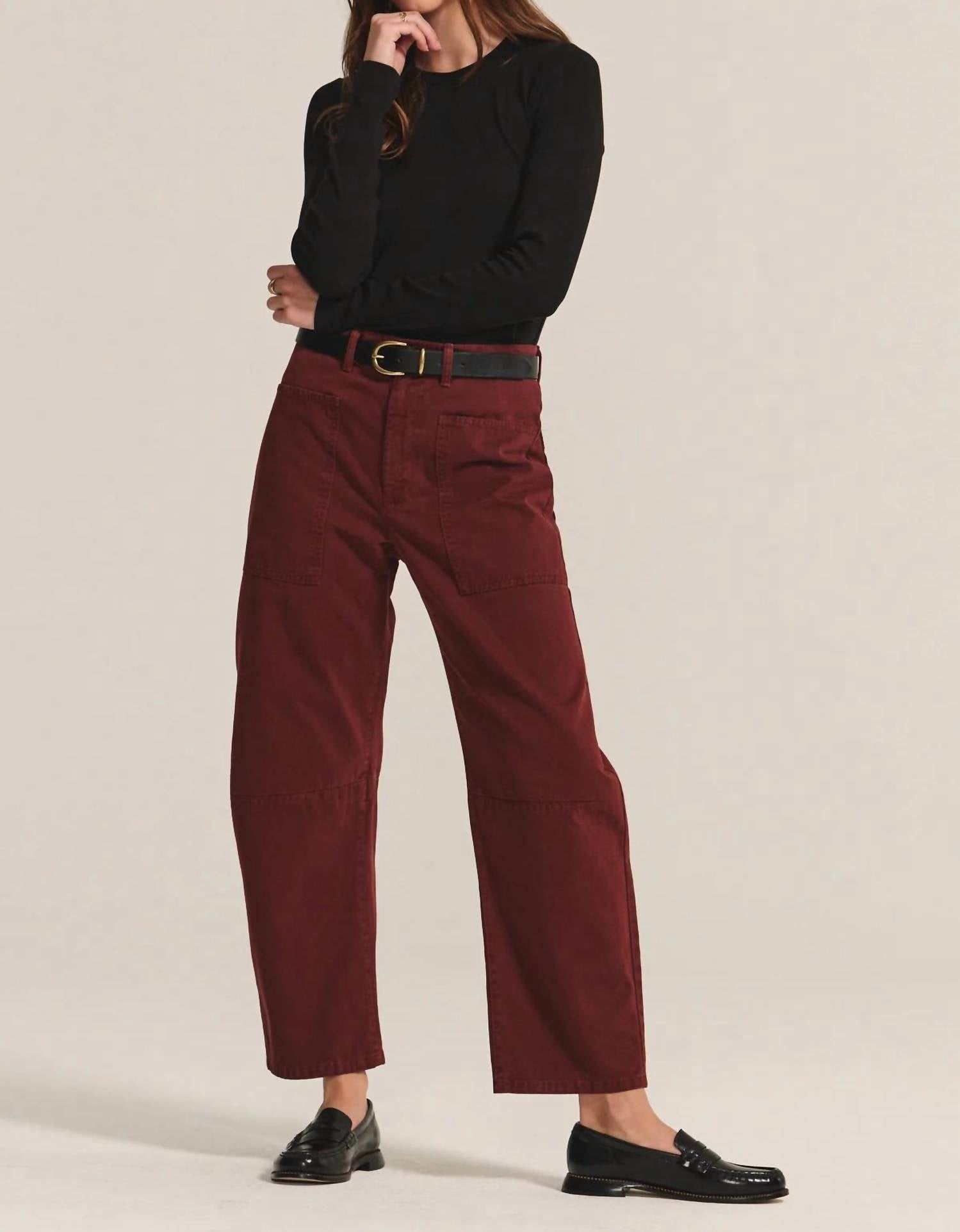 Velvet By Graham & Spencer - Brylie Barrel Pant