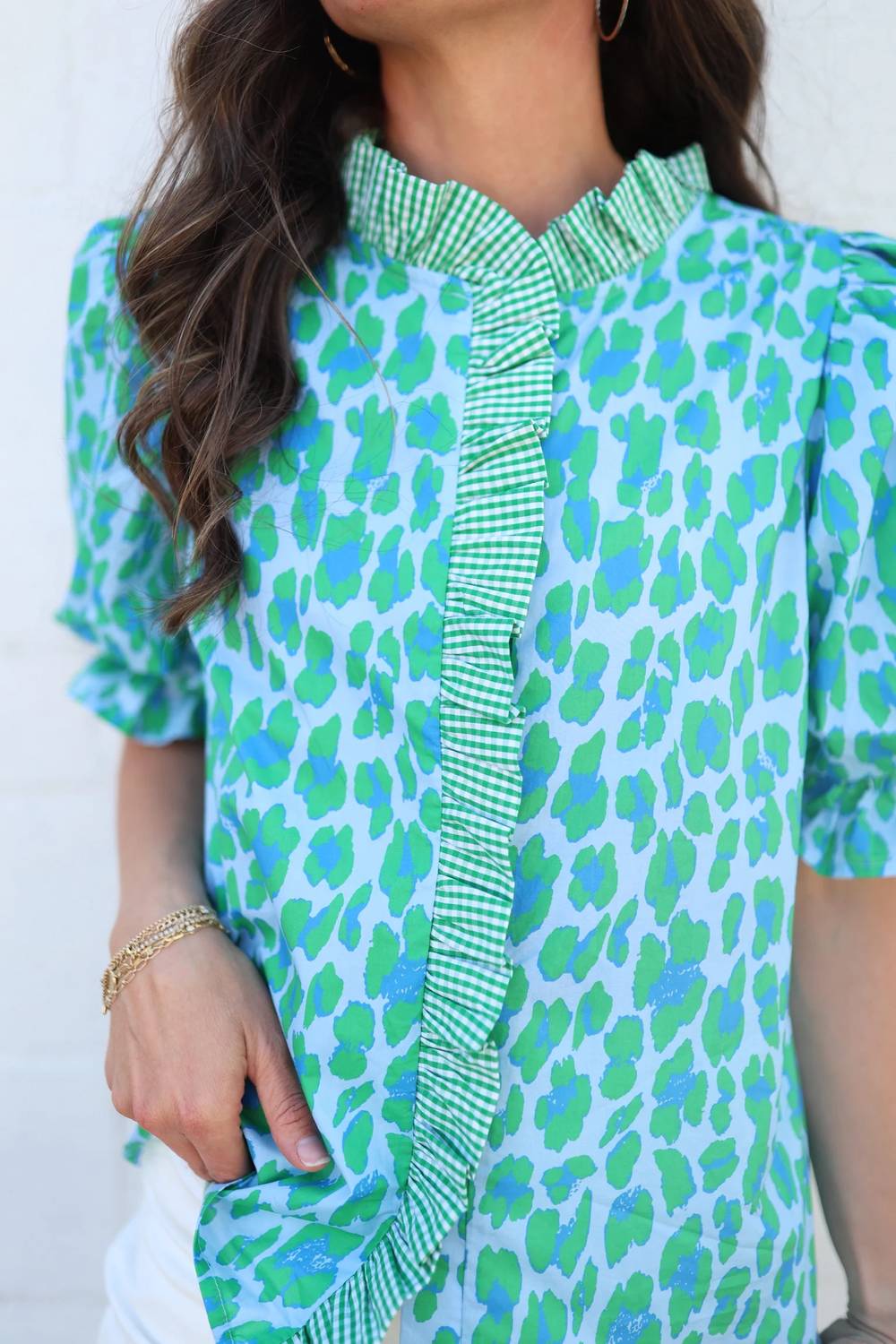 Entro - Luca Leopard Blouse