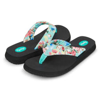 Floopi - Women's Isabella Yoga Mat Floral Flip Flop
