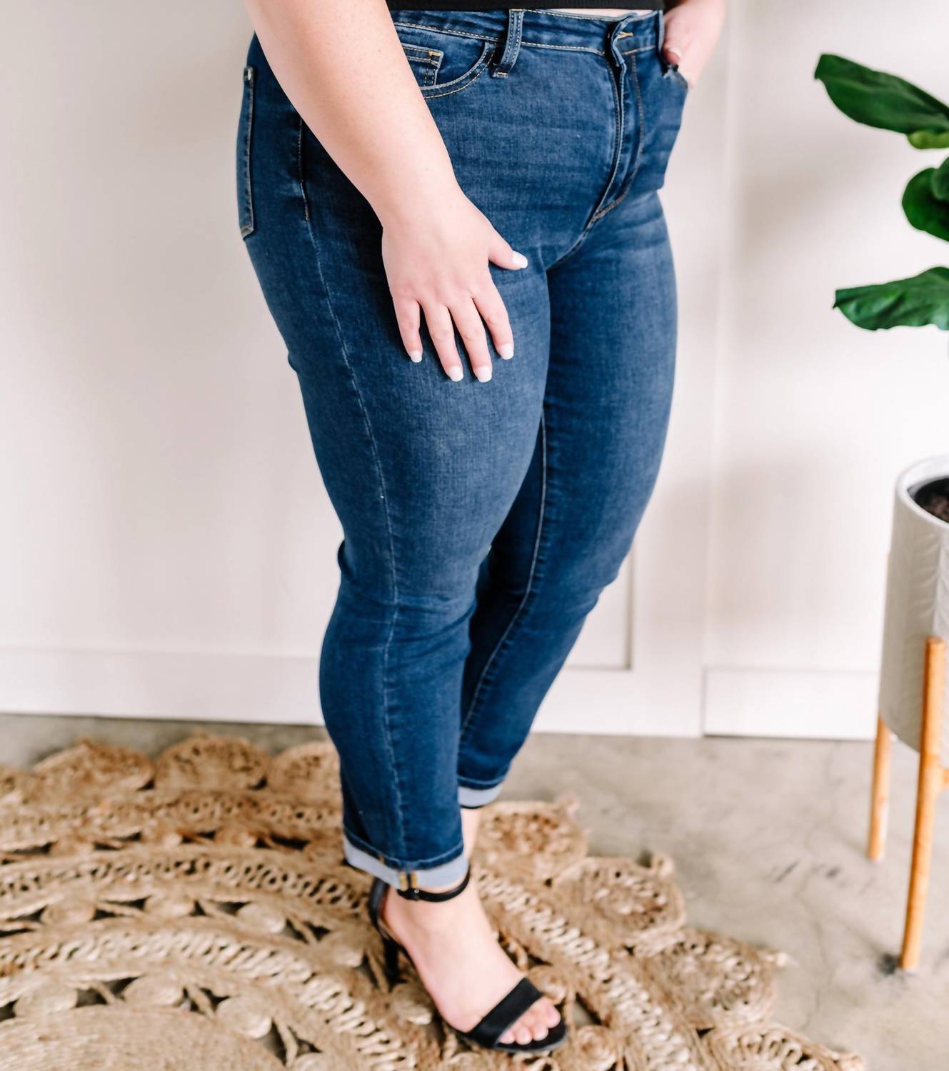 Judy Blue - Cool Denim Non Distressed Jeans