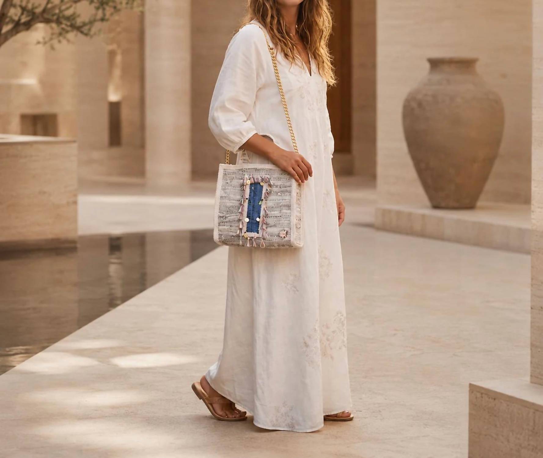 Elektra'S Workshop - Women's Mini Crossbody Tassel Bag