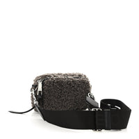Marc Jacobs Women's Snapshot Teddy Crossbody Camera Bag in gray - women's bag - detail view