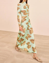 Ulla Johnson - Ida Ruched Turtleneck Dress