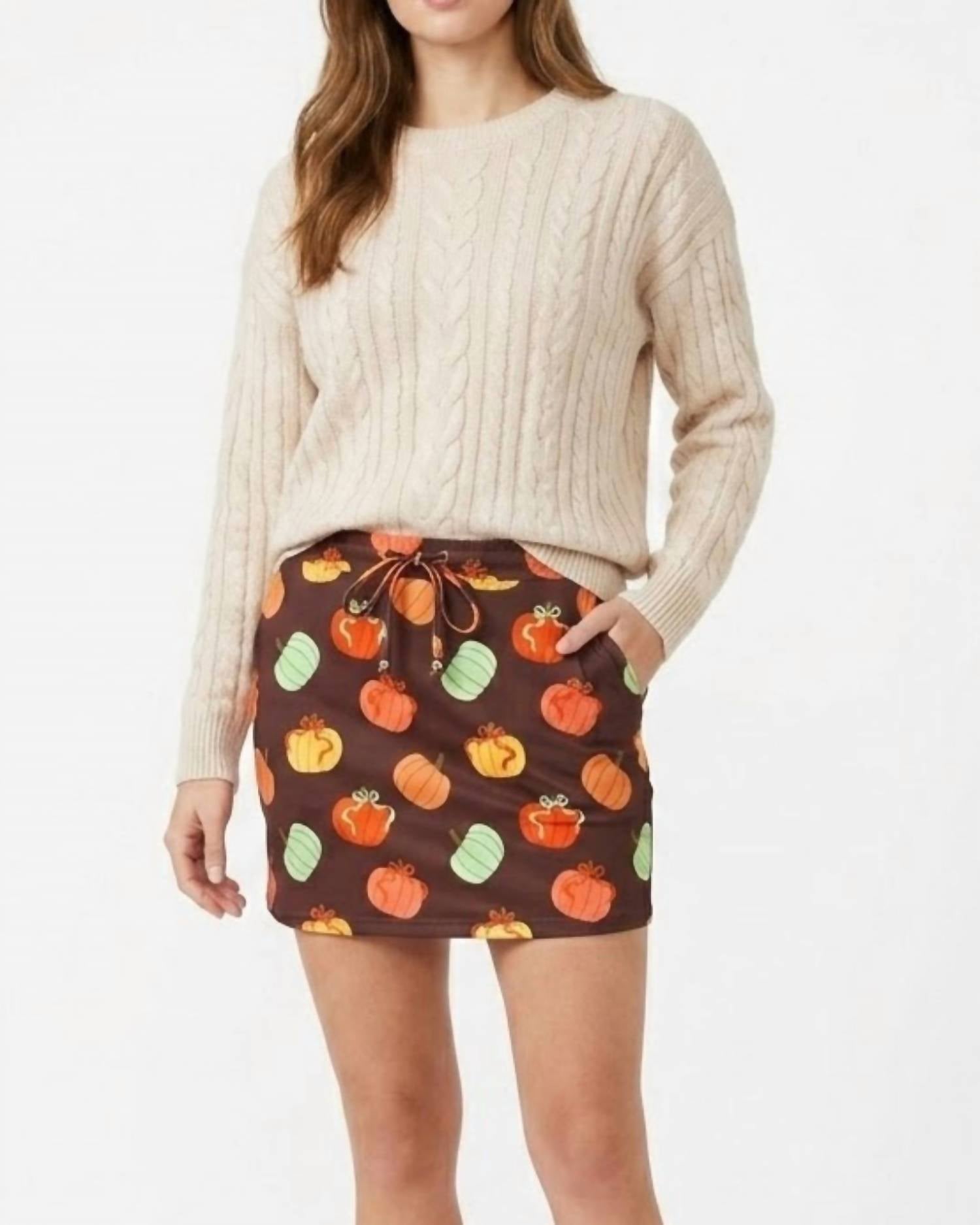 Jess Lea - Pumpkin Chic Skort