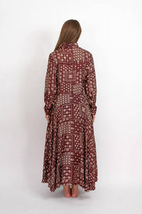 ALIX OF BOHEMIA Aelin Dress in brown - women's dress - view 4