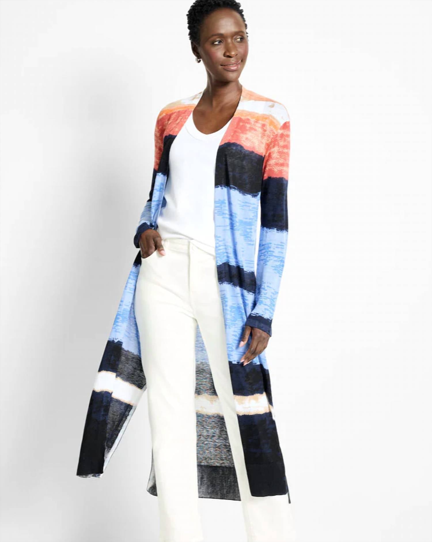 Nic + Zoe - Painted Peninsula Cardigan