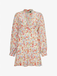 Rixo - Hebe V-neck Floral Mini Dress