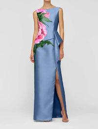 Kay Unger - Luciana Column Gown