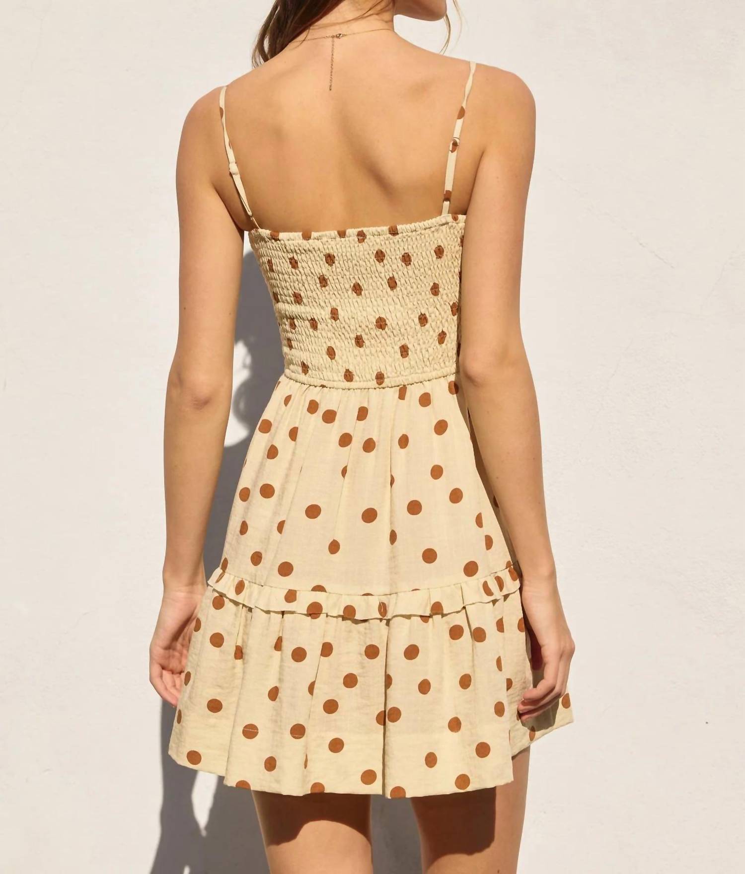 Dress Forum - Smocked Sweetheart Mini Dress
