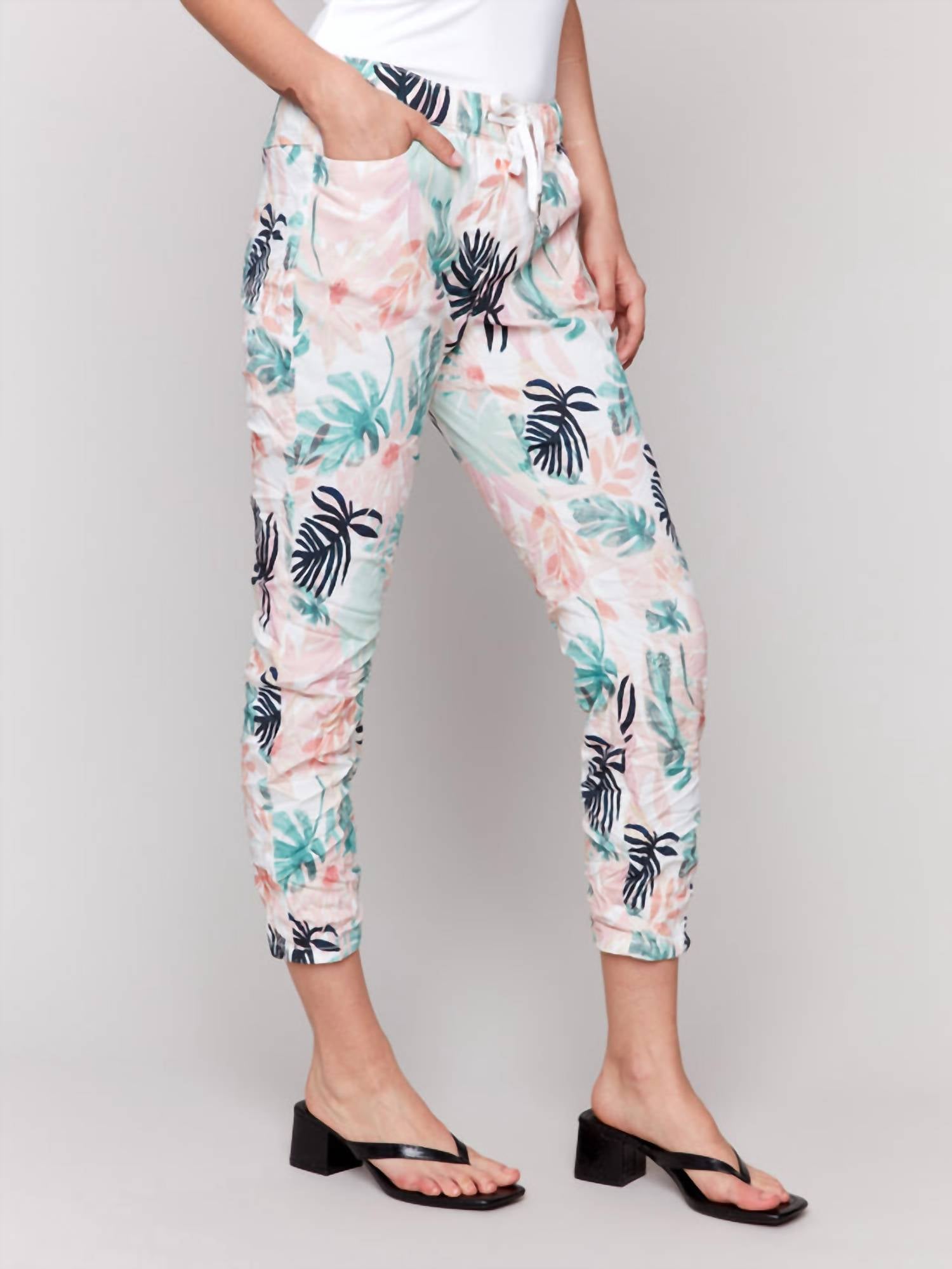 Charlie B - Crinkle Bengaline Pants