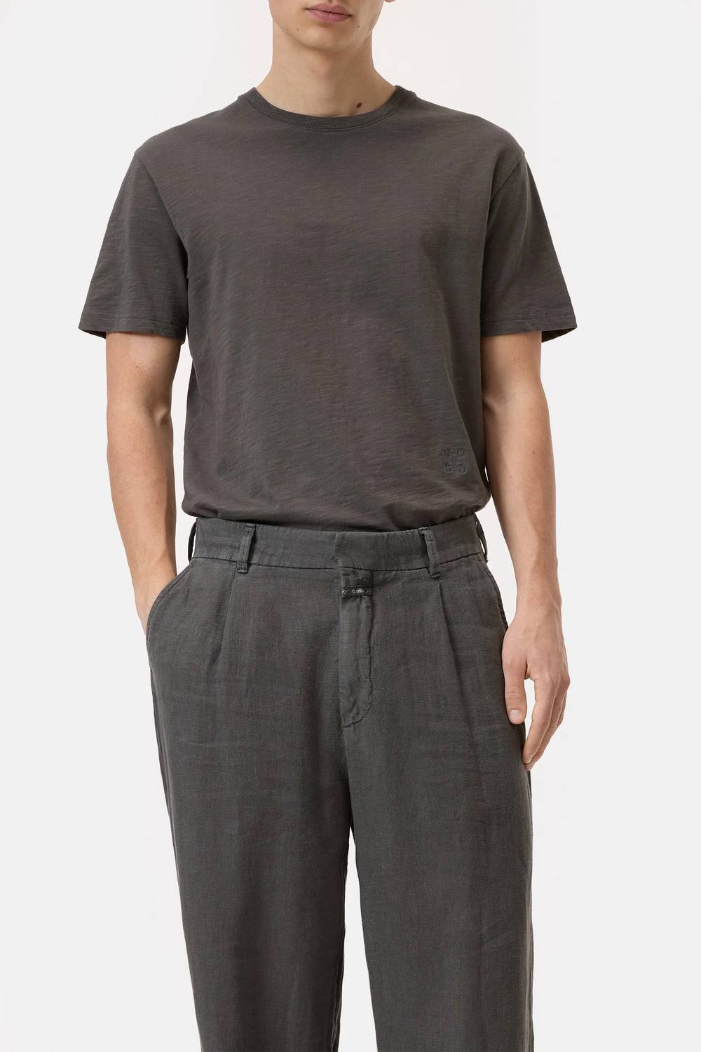 Closed - Organic Cotton Classic Slub Short Sleeve T-shirt