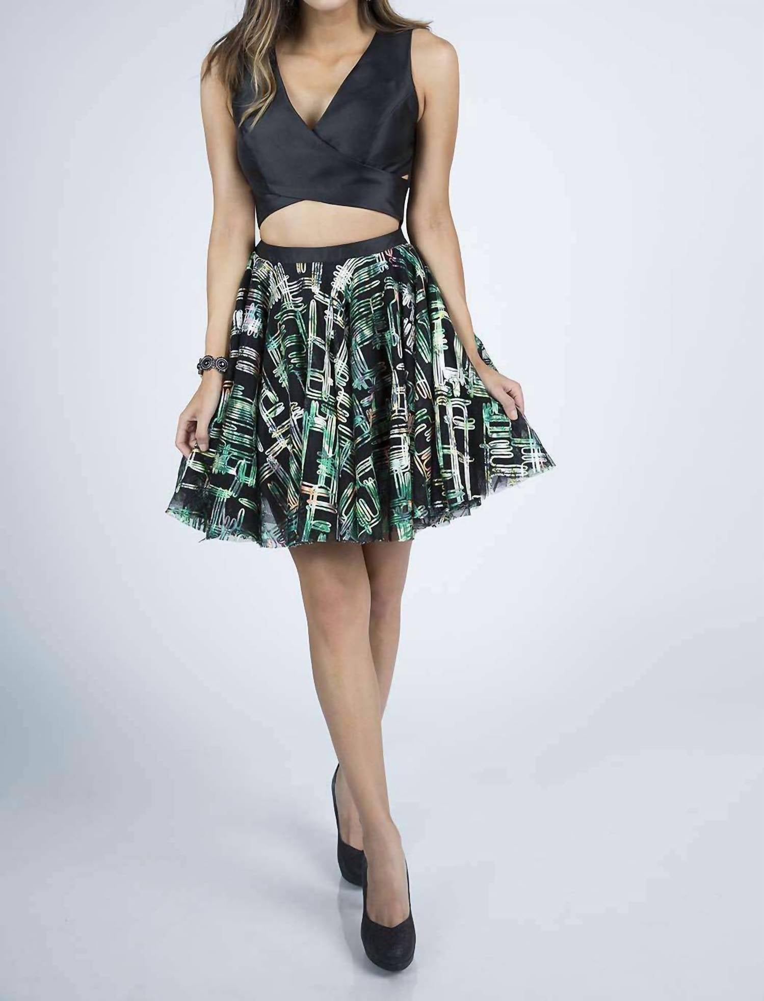 Last Dress - City Lights Twirl Mini