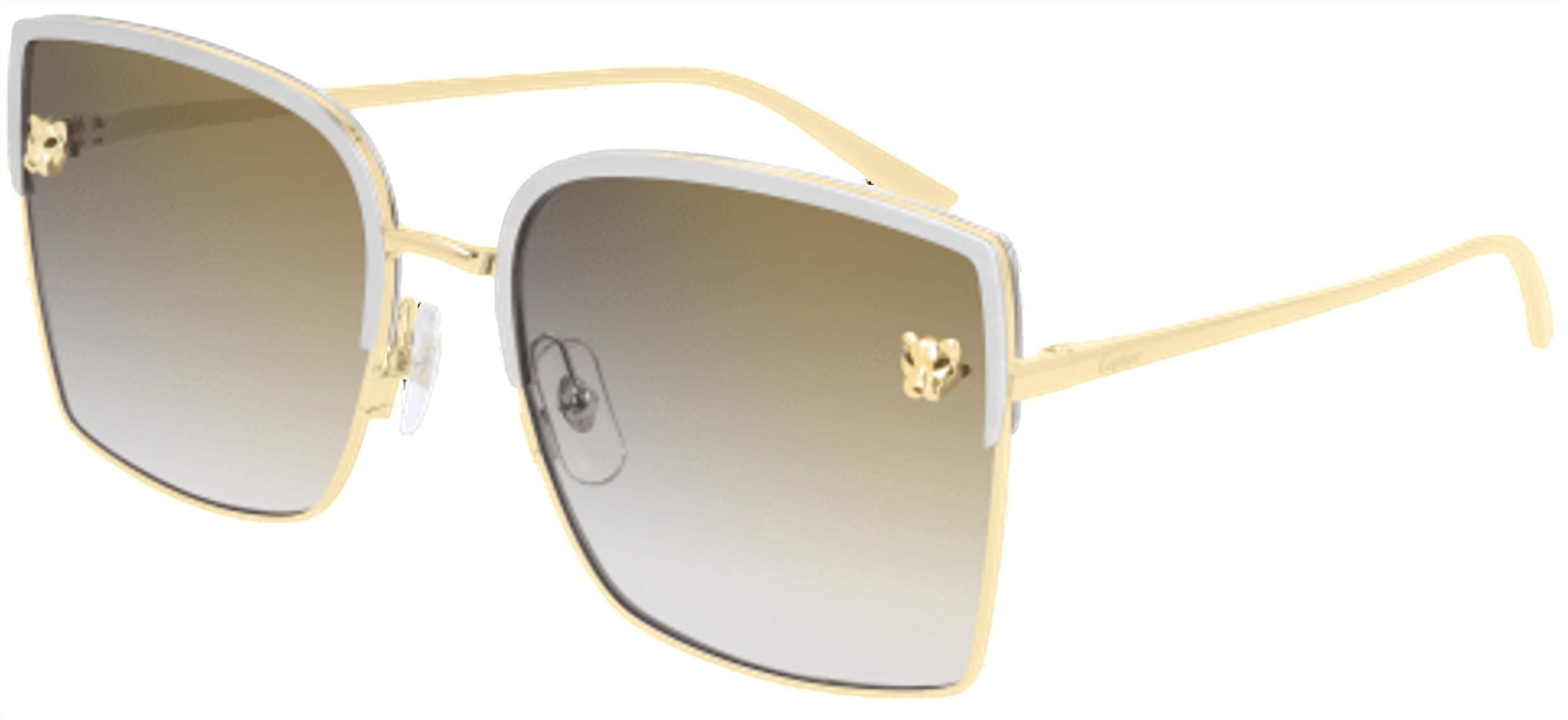 Cartier - Square Non Polarized Sunglasses Ct0199s - 001