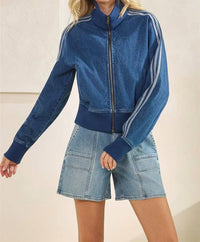 Nyland - Ilsabet Athletic Striped Jacket
