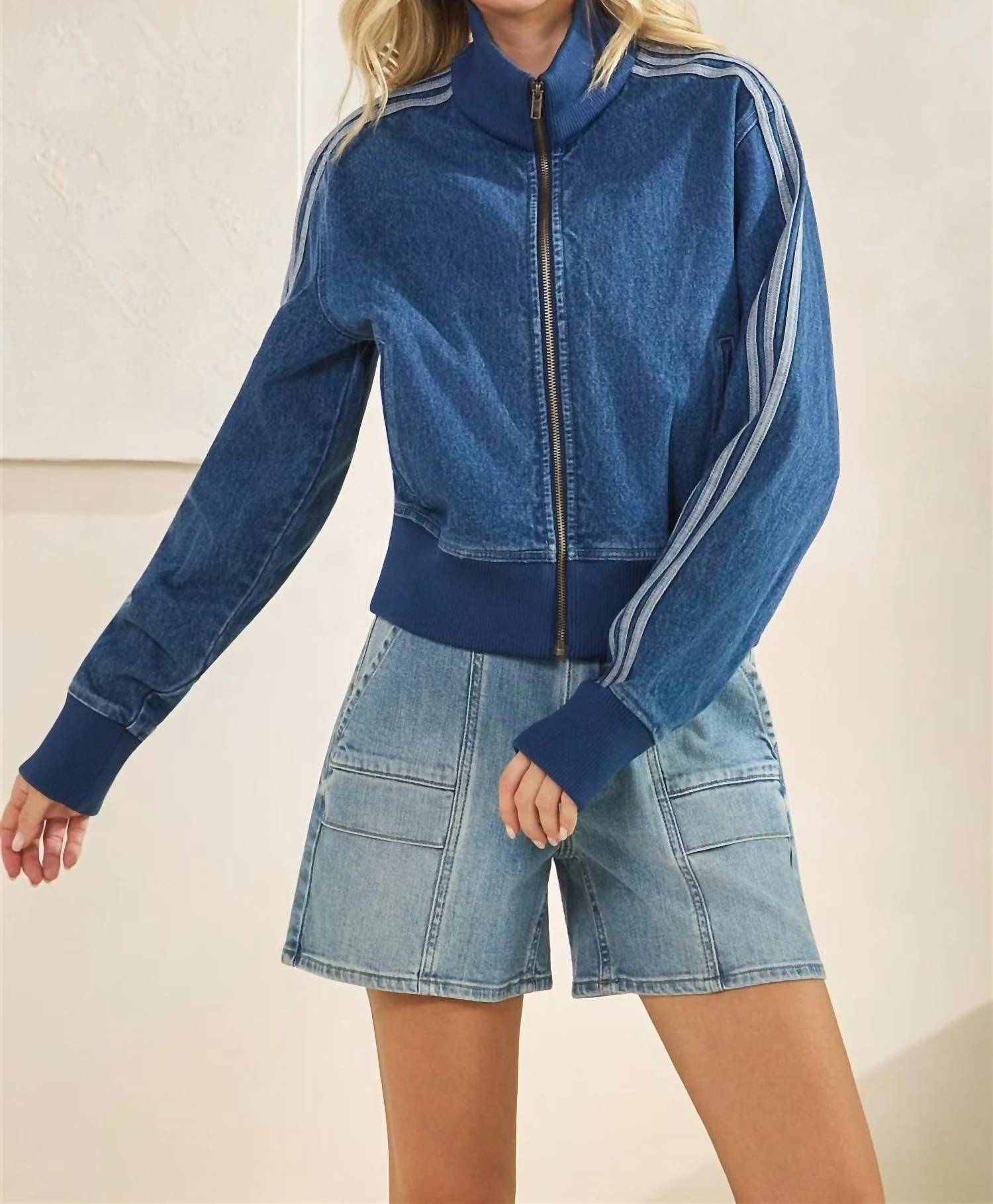 Nyland - Ilsabet Athletic Striped Jacket
