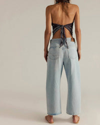 Free People - Deep Trance Dropped Boyfriend Jeans