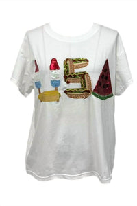 Queen Of Sparkles - USA Icon Short Sleeve Tee