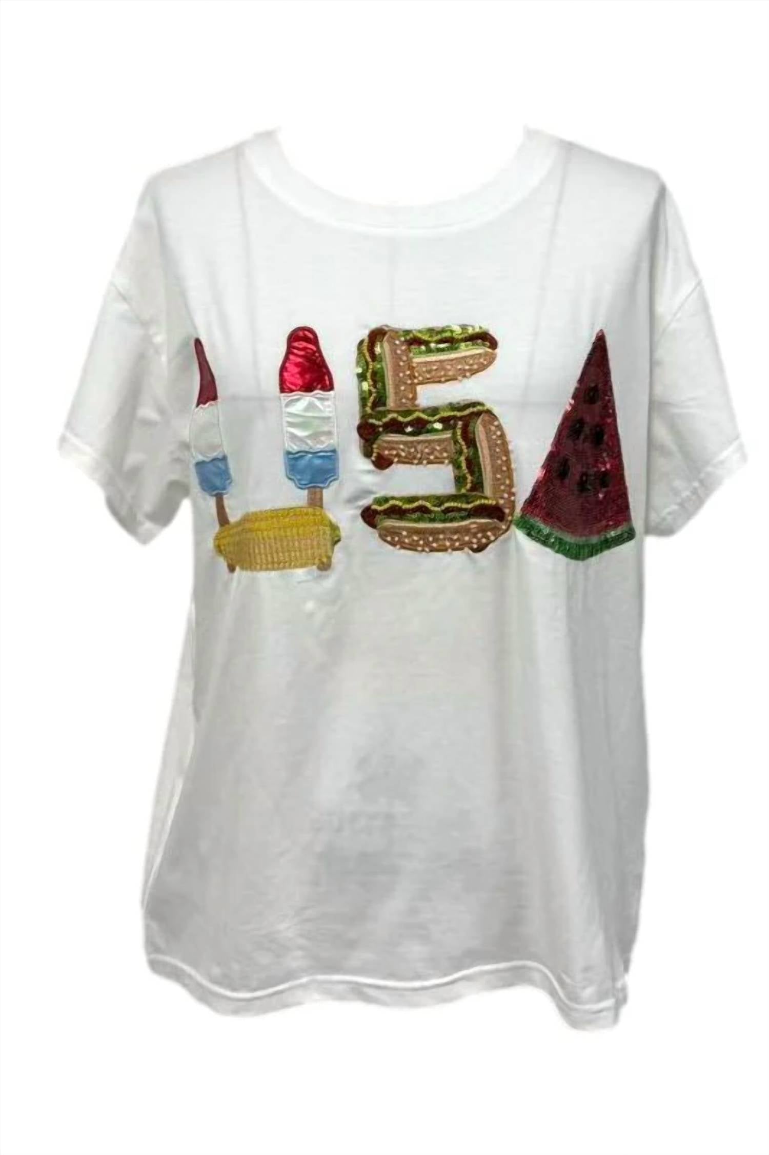 Queen Of Sparkles - USA Icon Short Sleeve Tee