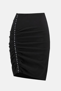 Joseph Ribkoff - Embellished High-waist Pencil Skirt