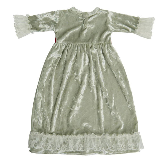 Haute Baby - "Evelyn" Newborn Holiday Gown
